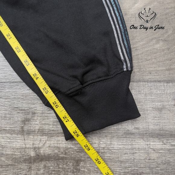 Bebe Sport Glitter Stripe Jogger Pants Size 1X - Picture 5 of 6